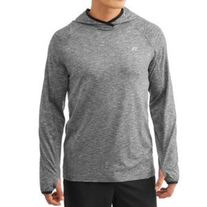 Men's Grey Russell Athletic Grey Lightweight Hoodie